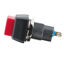 RadioShack 250VAC 2P DPST OFF-ON Rectangular Push Button Switch, 1A