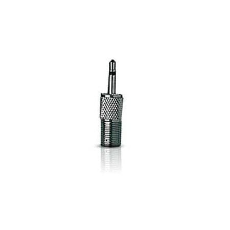RadioShack Coax F Female-to-1/8-Inch Mono Plug Adapter
