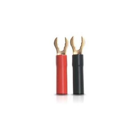 RadioShack Gold-Plated 16-Gauge Snap-Spade Connectors (8-Pack)