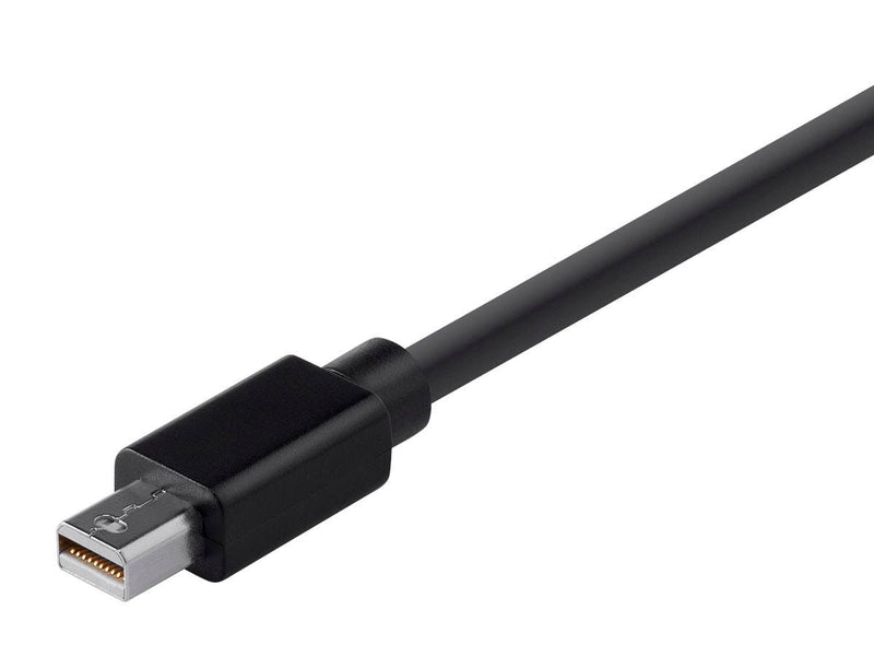 Monoprice Mini DisplayPort 1.1 to HDMI Adapter with Audio Support, Black