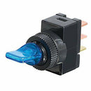 RadioShack 12VDC 3P SPST ON-OFF Illuminated Toggle Switch, 20A - Blue