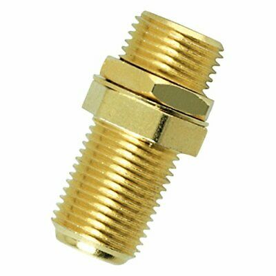 RadioShack Gold-Plated F-81 Coupler (2-Pack)