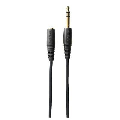 RadioShack 20-Foot Gold-Plated 1/8-Inch-to-1/4-Inch Headphone Extension Cord