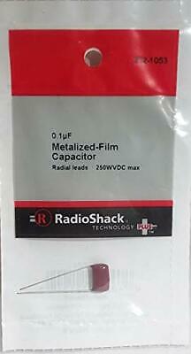 Radio Shack 0.1uF Metalized-Film Capacitor Radial Leads 250WVDC max
