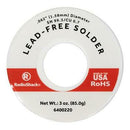 RadioShack SnCu 99.3/0.7 Lead-Free Solder 0.062" Diameter (3.0oz)