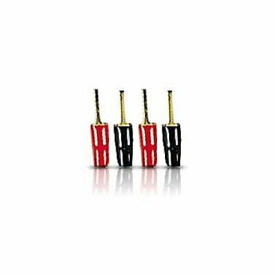 RadioShack Gold-Plated 16-Gauge Flat Pin Connectors (4-Pack)