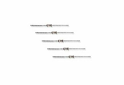 RadioShack 220-Ohm 1/4-Watt 5% Carbon Film Resistor (5-Pack)