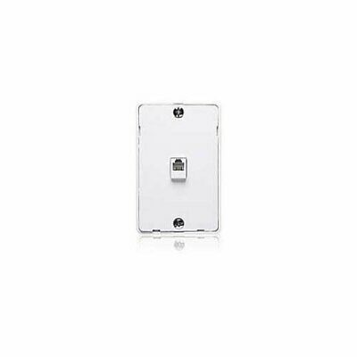 RadioShack 4-Pin Wall Mount Modular Telephone Plate (White)