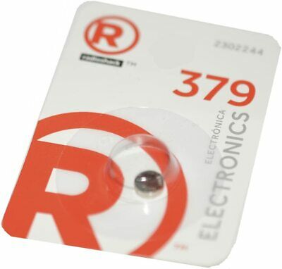 RadioShack 379 1.5V Silver Oxide Button Cell Battery - 1 Pack
