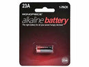 Monoprice Alkaline 12V A23A Battery - 1 Pack