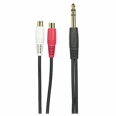 RadioShack 9-Inch Y-Adapter Audio Cable