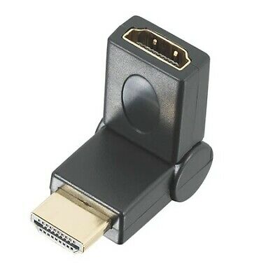 RadioShack Male-to-female Right-angle 90-180 Degrees Swiveling Hdmi Adapter