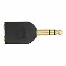 RadioShack Gold-Plated Y-Adapter 1/8 Inch Plugs-to-1/4 Inch Jack