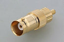 RadioShack Gold-Plated BNC Female-to-RCA