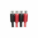 RadioShack Solder-Type RCA Phono Jacks (Pkg. Of 4) 2740337