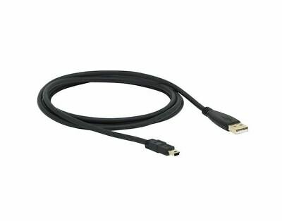 Gigaware 6-Foot USB-A Male To Mini USB-B Male Gold Cable