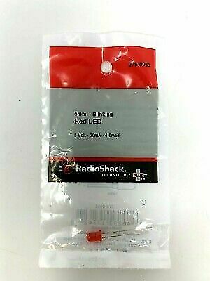 RadioShack 5mm Red Color and Blinking LED