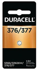 Duracell D377 1.5 Volt 377 Silver Oxide Battery