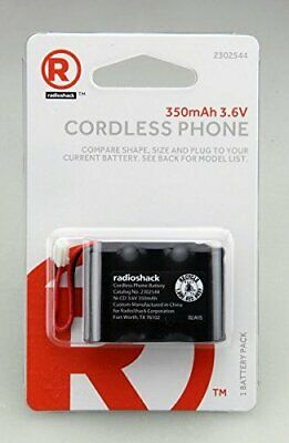 RadioShack 3.6V 350mAh Ni-Cd Cordless Phone Battery (Replaces 23-197, 23-896,...