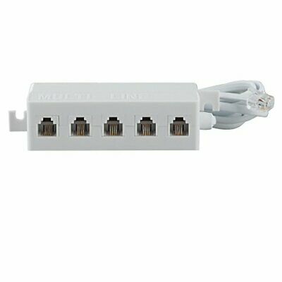 RadioShack 1-to-5 Adapter (White)