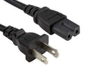 SimplyASP Tech 10ft 18 AWG 2-Slot Polarized Notebook Power Cord