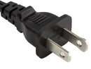 SimplyASP Tech 10ft 18 AWG 2-Slot Polarized Notebook Power Cord