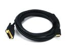Monoprice HighSpeed HDMI Cable to DVI Adapter Cable 10ft w/ Ferrite Cores Black