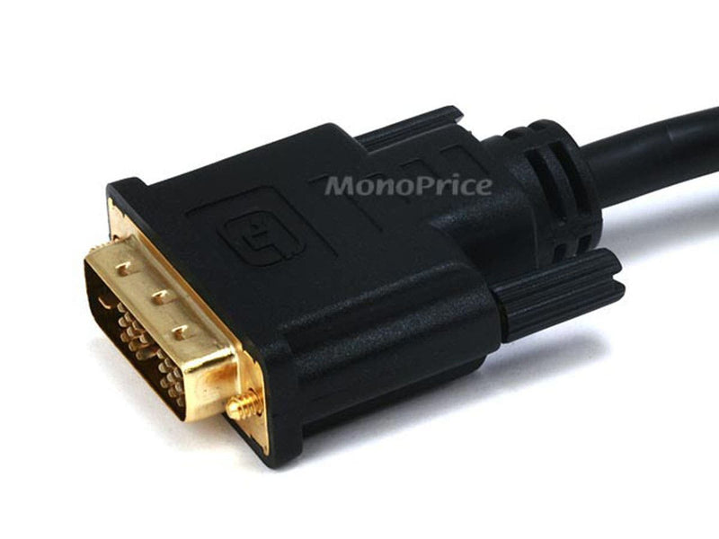 Monoprice HighSpeed HDMI Cable to DVI Adapter Cable 10ft w/ Ferrite Cores Black