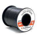 RadioShack 22 AWG Solid Copper Hook-Up Wire - Black / 100'