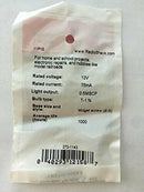 RadioShack 12V 75mA Incandescent Flashlight Bulb