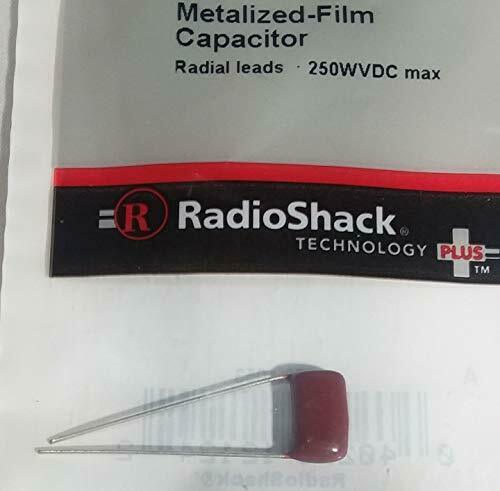 Radio Shack 0.1uF Metalized-Film Capacitor Radial Leads 250WVDC max