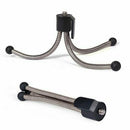 5" Compact Mini Portable Tripod For Digital Cameras & Camcorders - Silver/Black