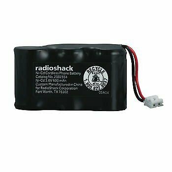 RadioShack 3.6V/600MAH NI-CD Battery for GE 5-2729