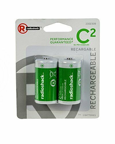 RadioShack 3500mAh C NIMH Batteries (2-Pack)