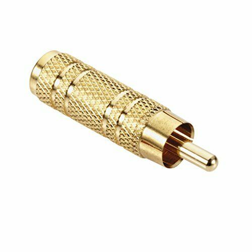 RadioShack Audio Adapter RCA (phono) male to 1/8" (3.5mm) Stereo Female