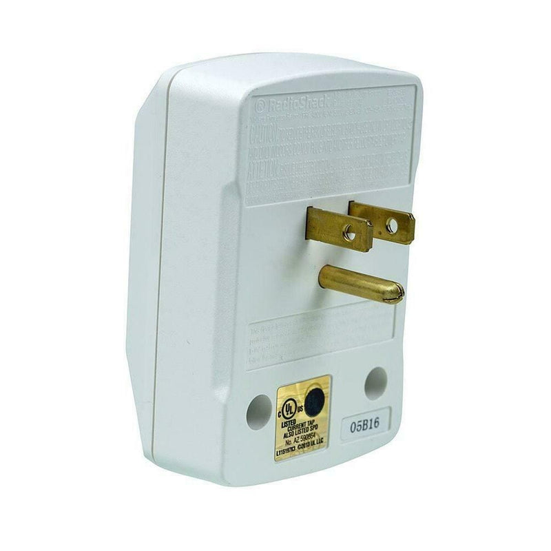 RadioShack 1 Outlet Wall Tap Surge Protector