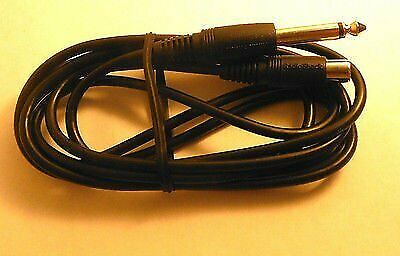 RadioShack 6' Shielded Audio Cable 1/4" Mono Male to RCA Female