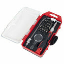 Stalwart 75-43200 30 Piece Precision Screwdriver Set with Flex Shaft