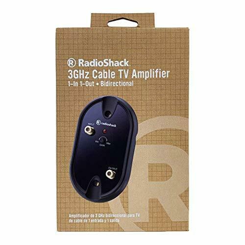RadioShack 1-In/1-Out 3GHz Cable Amplifier, Bidirectional