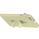 FOR IPHONE 6/6S CADRE CASE WITH WRISTLET AND TONGUE STAND - WHITE