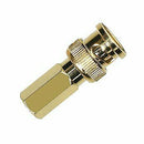 RadioShack Gold-Plated Twist-On Male BNC