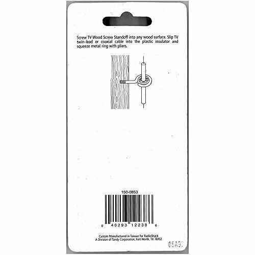 3.5 Wood Screw Standoff with Insulators - Antenna Accessory
