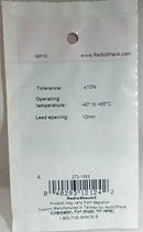 Radio Shack 0.1uF Metalized-Film Capacitor Radial Leads 250WVDC max