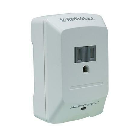 RadioShack 1 Outlet Wall Tap Surge Protector