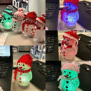 USB Powered Snowman- multi color changing LED's