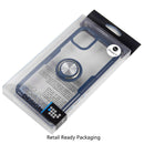 ROBOTECH CARBON FIBER  CASE W ACRYLIC PLATE MAGNET FOR IPHONE 11 - NAVY BLUE