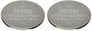 Monoprice 110369 Lithium CR2025 3V Battery Pack