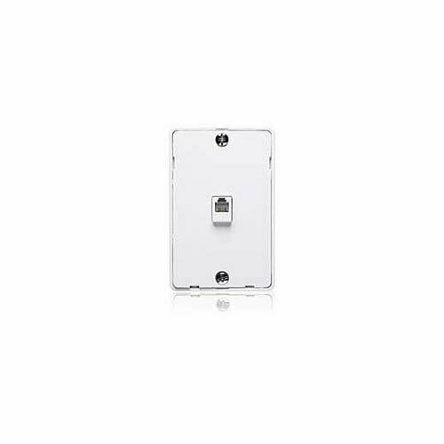 RadioShack 4-Pin Wall Mount Modular Telephone Plate (White)