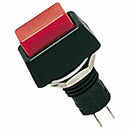 RadioShack 250VAC 2P SPST OFF-(ON) Rectangular Push Button Switch, 1A