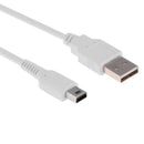 SimplyASP Tech USB Charging Cable Compatible Wii U Gamepad 1m - White
